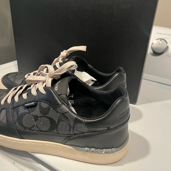 Coach clip court sneakers in black - Picture 4 of 5